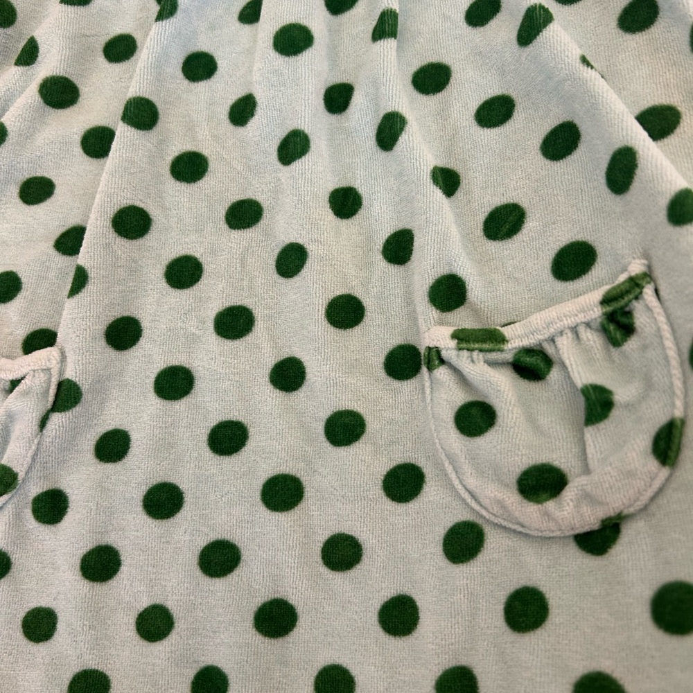 Baby GAP 2007 Velour Velvet Polka‎ Dot Brannan’s Favorites Dress - Picture 3 of 5